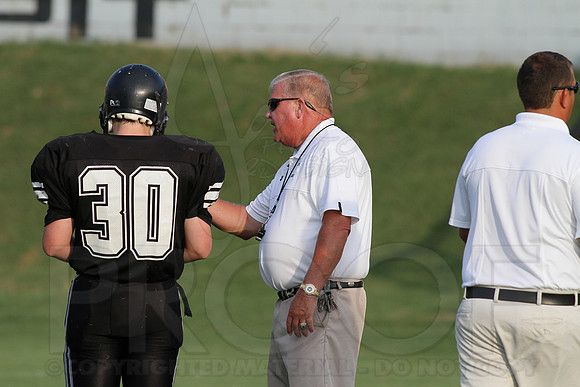 Bauxite Black-Gray games 4th, 5th, 6th, Junior high, Senior high scrimmage 8-22-13 (© Justin Manning) JWM0102