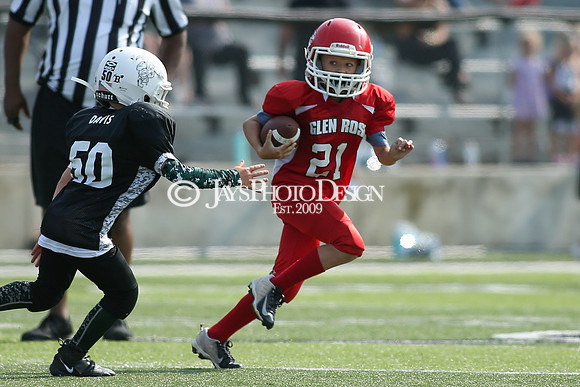 Glen Rose @ Bauxite peewee 3rd Grade football_0064