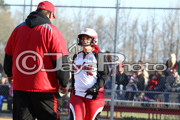 Poyen @ Glen Rose softball 3-28-2015 (©Justin Manning) JWM_0103