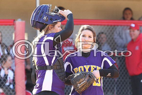 Poyen @ Glen Rose softball 3-28-2015 (©Justin Manning) JWM_0065