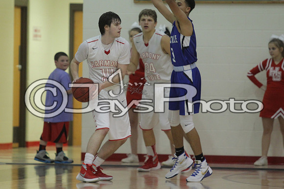 Jessieville @ Harmony Grove Senior Boys 1-12-2016 (©Justin Manning) JWM_0424