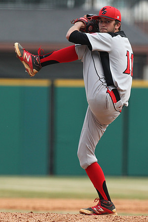 Harmony Grove vs. Episcopal Baseball (Dickey Stephens Park) 4-2-2015 (©Justin Manning) JWM_0248