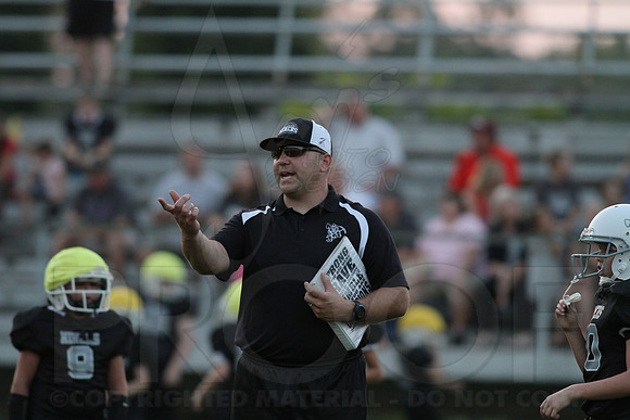 Bauxite Black-Gray games 4th, 5th, 6th, Junior high, Senior high scrimmage 8-22-13 (© Justin Manning) JWM0199