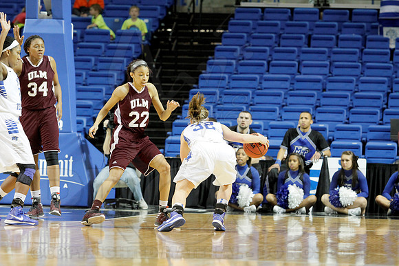Middle Tennessee vs ULM  Women's 3-9-13 JWM0163 (©Justin Manning)