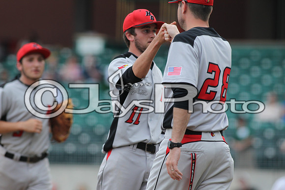 Harmony Grove vs. Episcopal Baseball (Dickey Stephens Park) 4-2-2015 (©Justin Manning) JWM_0133