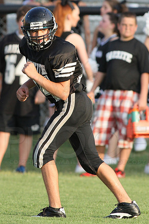 Bauxite Black-Gray games 4th, 5th, 6th, Junior high, Senior high scrimmage 8-22-13 (© Justin Manning) JWM0116