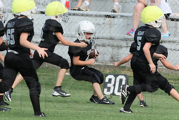 Bauxite Black-Gray games 4th, 5th, 6th, Junior high, Senior high scrimmage 8-22-13 (© Justin Manning) JWM0060