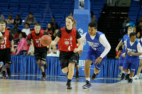 Exhibition Game Project Unify- Special Olympics- Mena vs Forrest City 3-14-2014 (© Justin Manning) JWM_0058