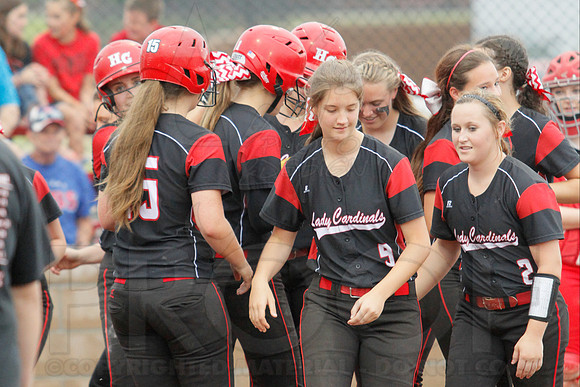 Rose Bud vs. Harmony Grove Regional Softball 5-9-2014 (© Justin Manning) JWM_0135