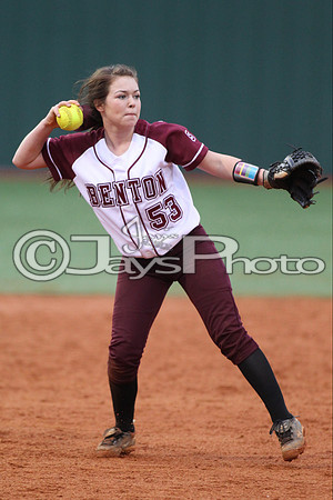 Cabot @ Benton Softball 3-10-2015 (©Justin Manning) JWM_0617