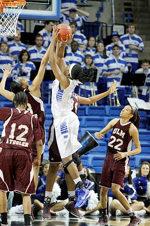 Middle Tennessee vs ULM  Women's 3-9-13 JWM0226 (©Justin Manning)