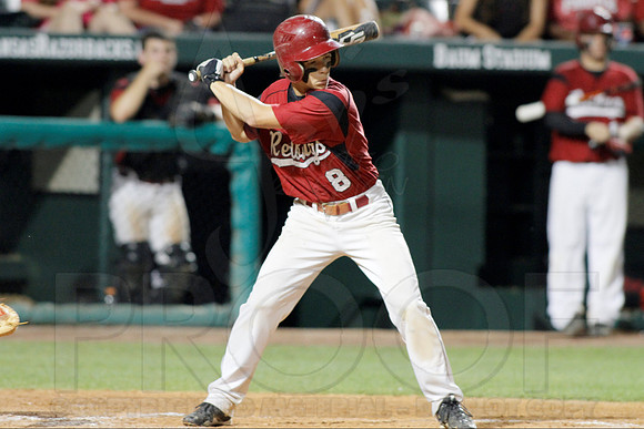 Harding Academy vs. Fordyce 3A State Finals @ U of A (Baum Stadium) 5-17-13. (© Justin Manning) JWM0009