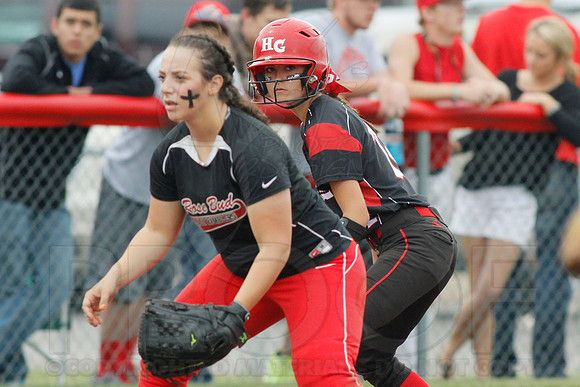 Rose Bud vs. Harmony Grove Regional Softball 5-9-2014 (© Justin Manning) JWM_0178