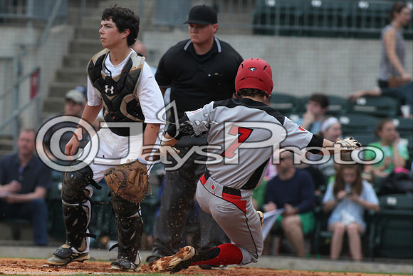 Harmony Grove vs. Episcopal Baseball (Dickey Stephens Park) 4-2-2015 (©Justin Manning) JWM_0045
