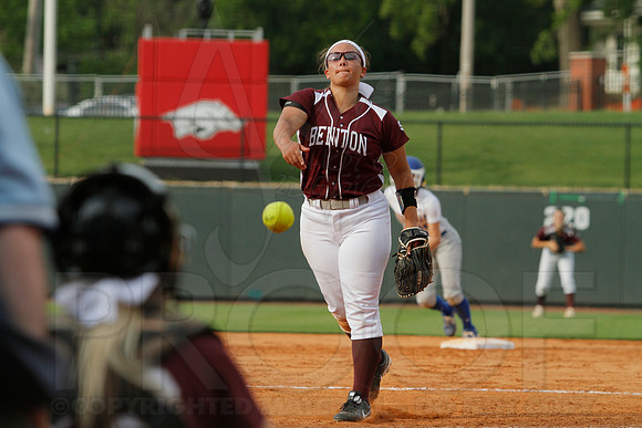 6A State Softball Finals Sheridan vs. Benton 5-23-2014 (© Justin Manning) JWM_0276