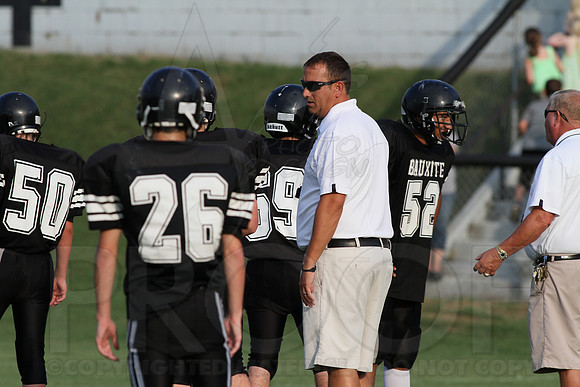 Bauxite Black-Gray games 4th, 5th, 6th, Junior high, Senior high scrimmage 8-22-13 (© Justin Manning) JWM0101