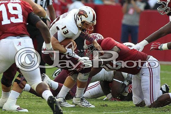 University of Louisiana-Monroe @ Alabama 9-26-2015 (©Justin Manning) JWM_0094