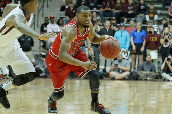 Arkansas State @ UALR Men's Basketball 3-1-2014 (© Justin Manning) JWM_0314