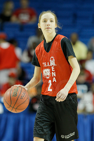 Exhibition Game Project Unify- Special Olympics- Mena vs Forrest City 3-14-2014 (© Justin Manning) JWM_0123