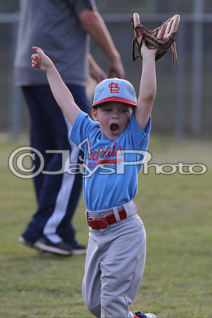 Bomb Squad vs. Cardinals 6-7 year old (Pitching Machine) 5-5-2015 (©Justin Manning) JWM_0133