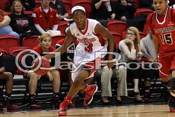 LA-Lafayette @ Arkansas State Women's 3-7-2015 (©Justin Manning) JWM_272