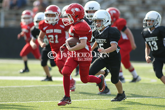 Glen Rose @ Bauxite Peewee 4th Grade football_0170