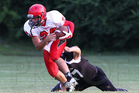 Harmony Grove @ Bauxite (Scrimmage) 8-26-2014 (©Justin Manning) JWM_40