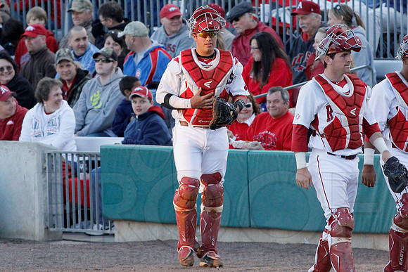 Miss Valley State @ Arkansas Baseball 3-27-13 (© Justin Manning) JWM0026