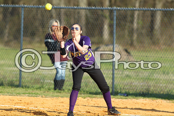 Poyen @ Glen Rose softball 3-28-2015 (©Justin Manning) JWM_0034