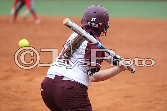 Cabot @ Benton Softball 3-10-2015 (©Justin Manning) JWM_0452
