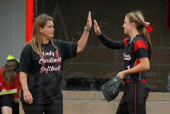 Rose Bud vs. Harmony Grove Regional Softball 5-9-2014 (© Justin Manning) JWM_0073
