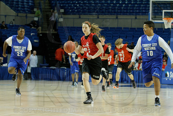 Exhibition Game Project Unify- Special Olympics- Mena vs Forrest City 3-14-2014 (© Justin Manning) JWM_0059