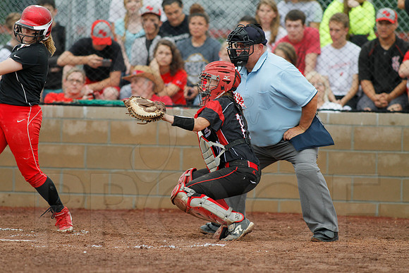 Rose Bud vs. Harmony Grove Regional Softball 5-9-2014 (© Justin Manning) JWM_0049
