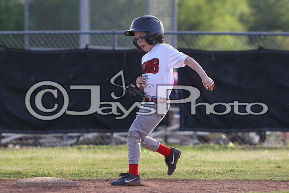 Bomb Squad vs. Cardinals 6-7 year old (Pitching Machine) 5-5-2015 (©Justin Manning) JWM_0030