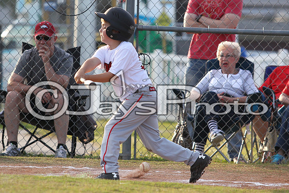 Bomb Squad vs. Cardinals 6-7 year old (Pitching Machine) 5-5-2015 (©Justin Manning) JWM_0175