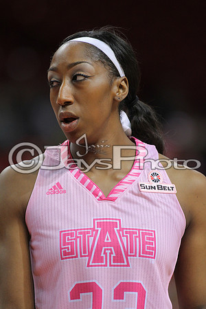 ULM @ Arkansas State Womans Basketball 2-21-2015 (©Justin Manning) JWM_339