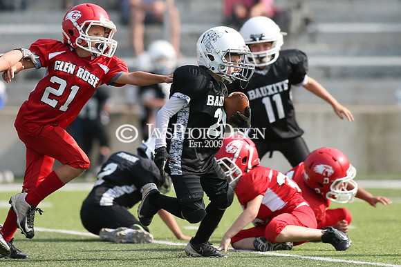 Glen Rose @ Bauxite peewee 3rd Grade football_0160