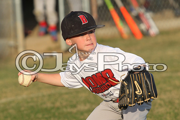Bomb Squad vs. Cardinals 6-7 year old (Pitching Machine) 5-5-2015 (©Justin Manning) JWM_0194