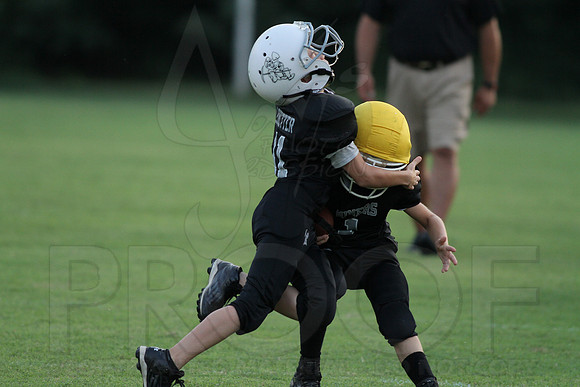 Bauxite Black-Gray games 4th, 5th, 6th, Junior high, Senior high scrimmage 8-22-13 (© Justin Manning) JWM0192