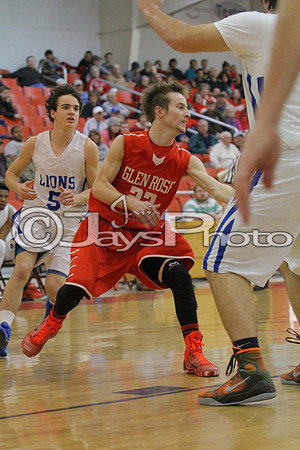 Glen Rose vs. Jessieville Boys 3A District Tournament 2-19-2015 (©Justin Manning) JWM_040