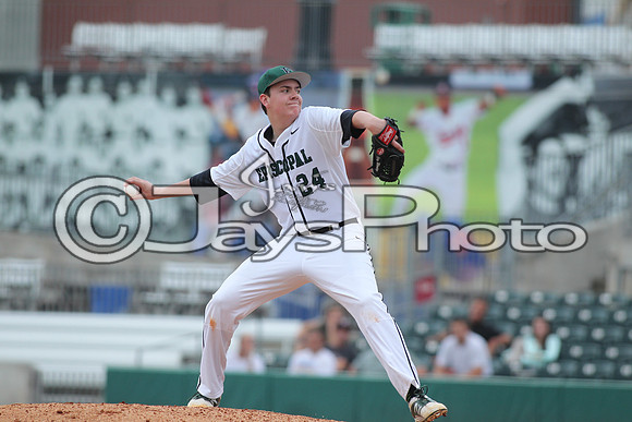 Harmony Grove vs. Episcopal Baseball (Dickey Stephens Park) 4-2-2015 (©Justin Manning) JWM_0182