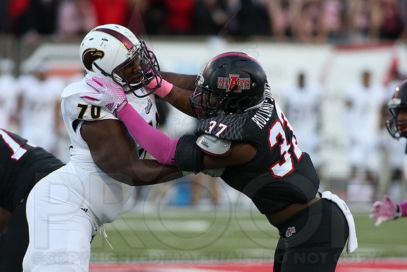 ULM @ Arkansas State 10-4-2014 (©Justin Manning) JWM_0253