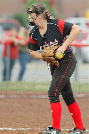 Rose Bud vs. Harmony Grove Regional Softball 5-9-2014 (© Justin Manning) JWM_0207