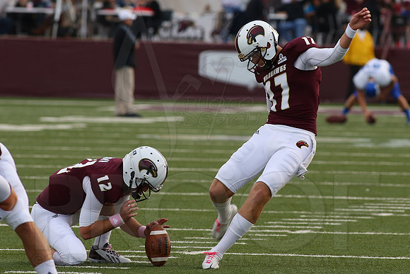 Georgia State @ ULM 10-26-13 (©Justin Manning) JWM_0075