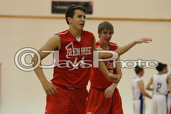 Glen Rose vs. Bismarck Boys 3A District Tournament 2-18-2015 (©Justin Manning) JWM_146