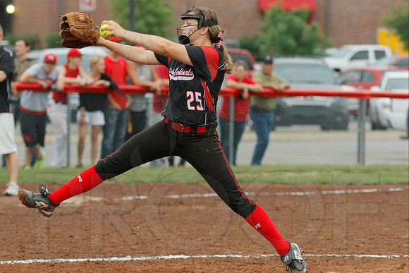 Rose Bud vs. Harmony Grove Regional Softball 5-9-2014 (© Justin Manning) JWM_0223