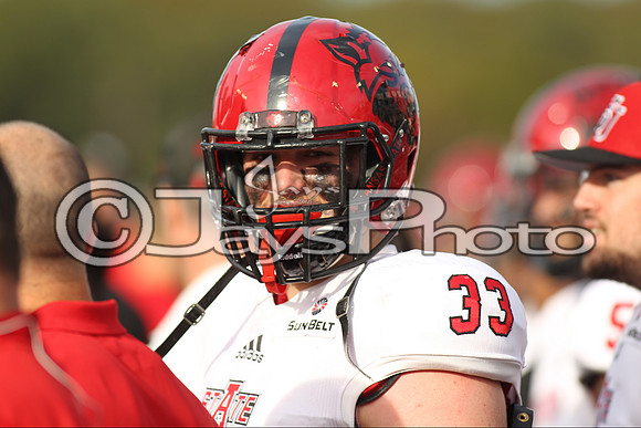 Arkansas State @ ULM 11-14-2015 (©Justin Manning) JWM_0523