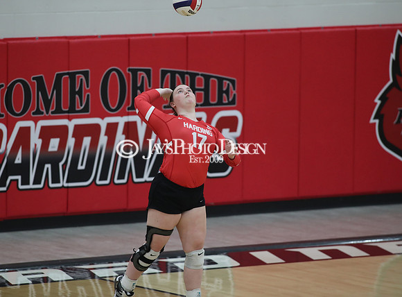 Harding Academy vs. Central Arkansas Christian (3A Volleyball South Regional Final) 10-24-24_JWM_0105