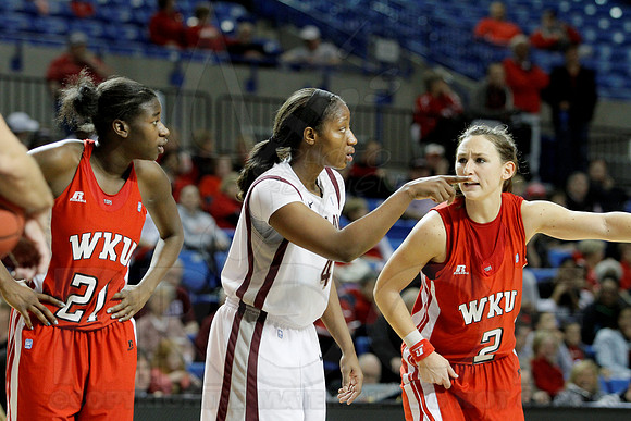 Western Kentucky vs. UALR Women's 3-10-13 JWM0014 (©Justin Manning)