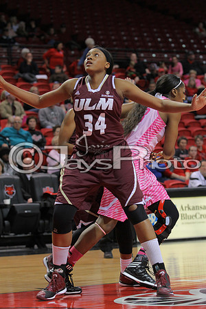 ULM @ Arkansas State Womans Basketball 2-21-2015 (©Justin Manning) JWM_647